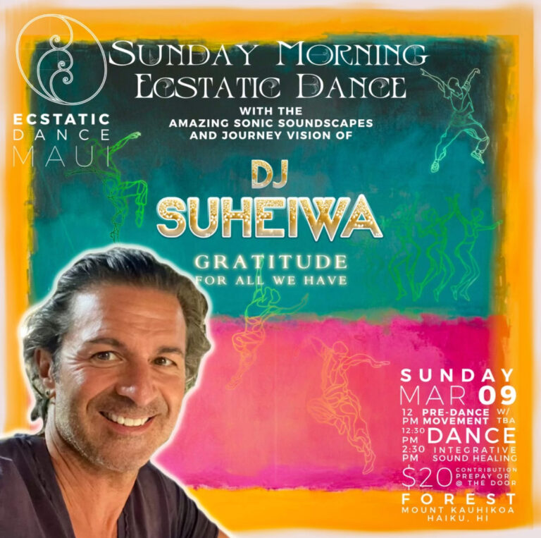 Ecstatic Dance DJ Suheiwa